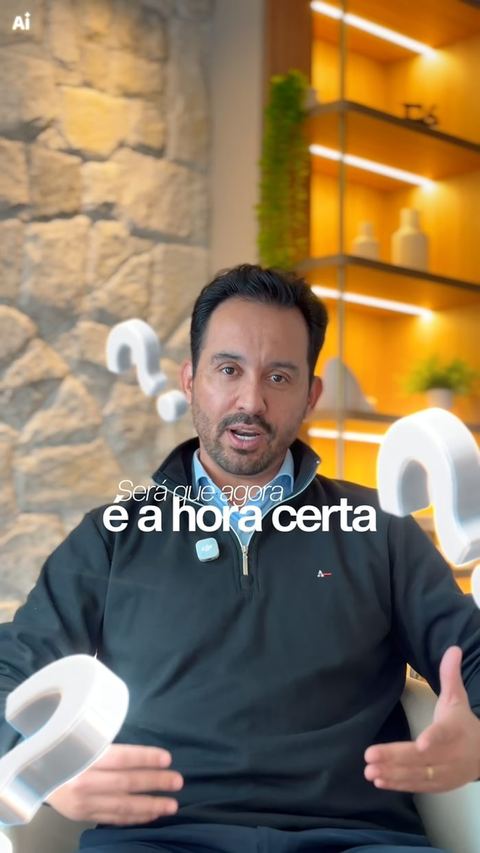 Frame real da edição final para corretor de imóveis, com o Método CutPro Style aplicado