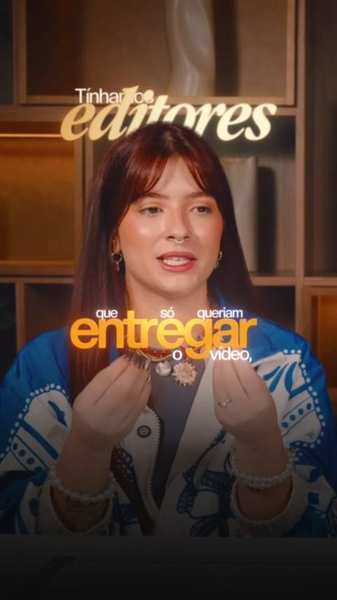 Frame real da edição final para criador de conteúdo, com o Método CutPro Style aplicado